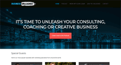 Desktop Screenshot of businessunleashed.com